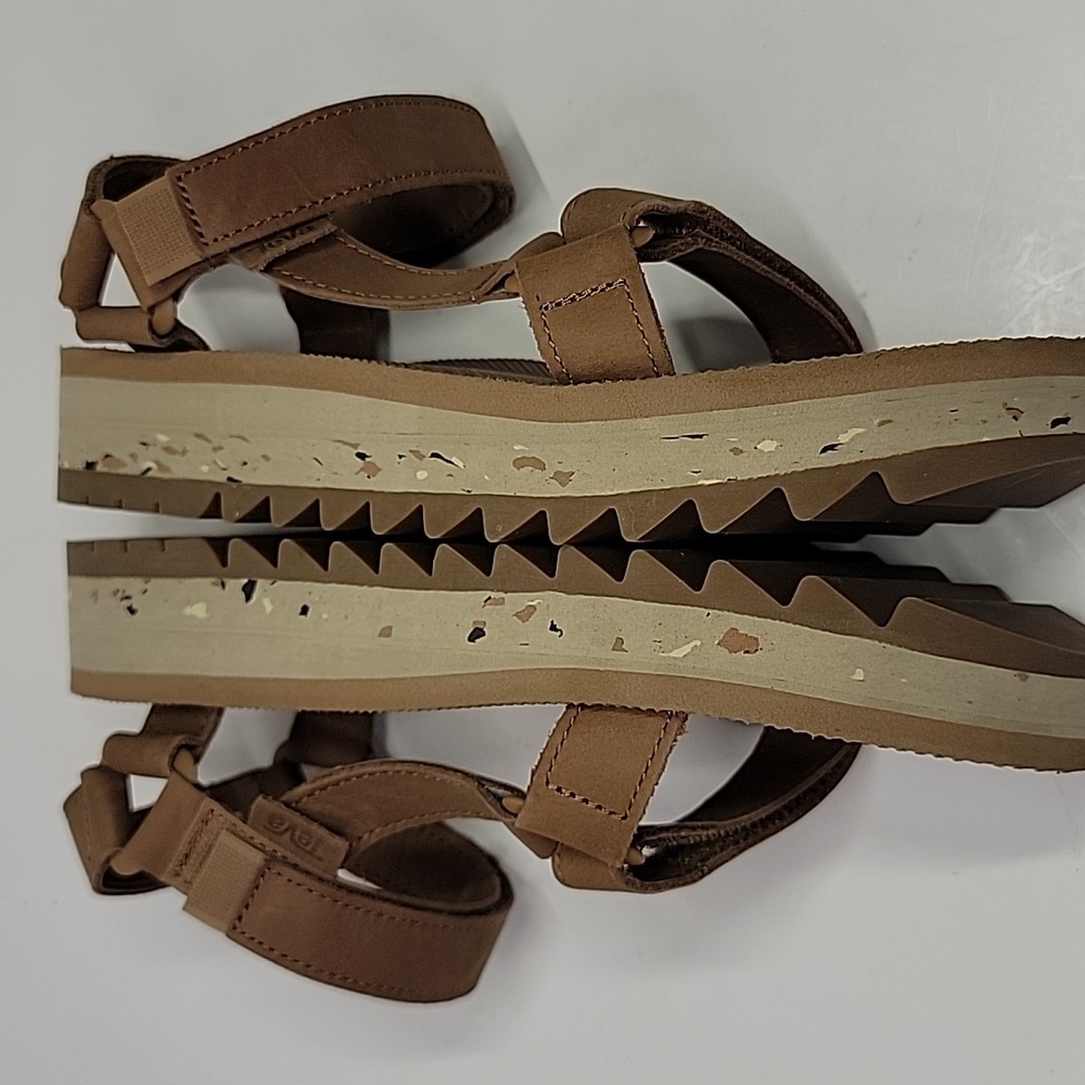 TEVA NWT UNIVERSAL CERES SANDALS SIZE 7 HONEY BROWN WOMENS - Picture 9 of 15